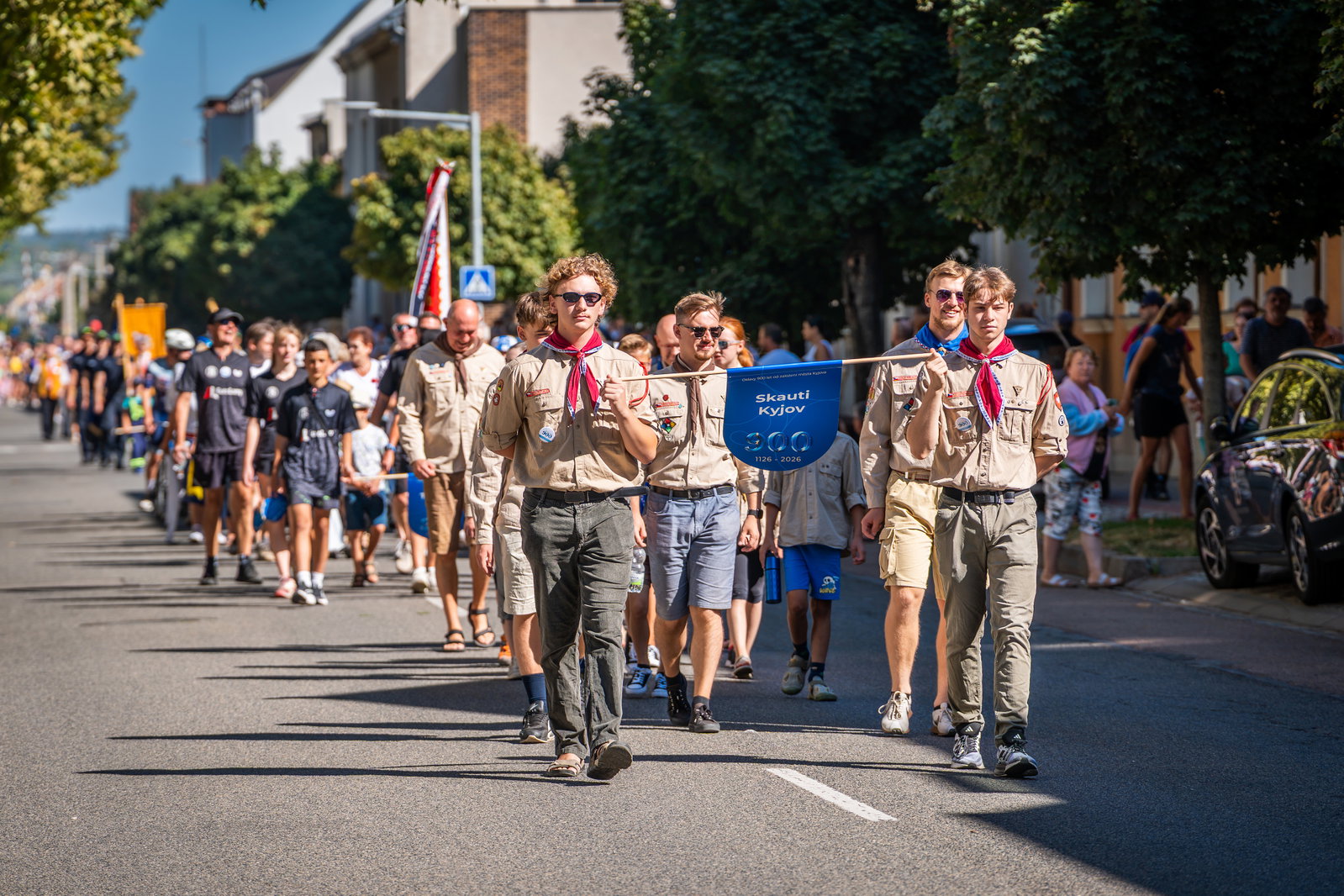 Slavnostní průvod 900 letům města Kyjova