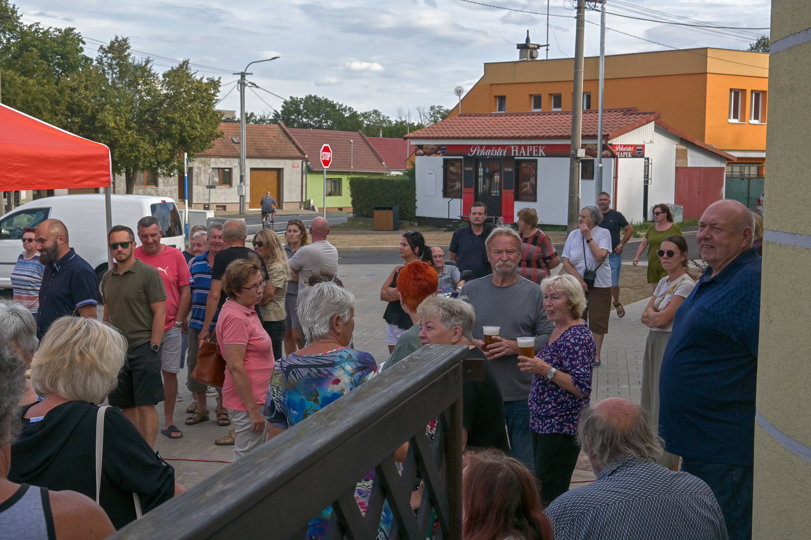 Slavnostní otevření revitalizovaného prostoru před Otínem