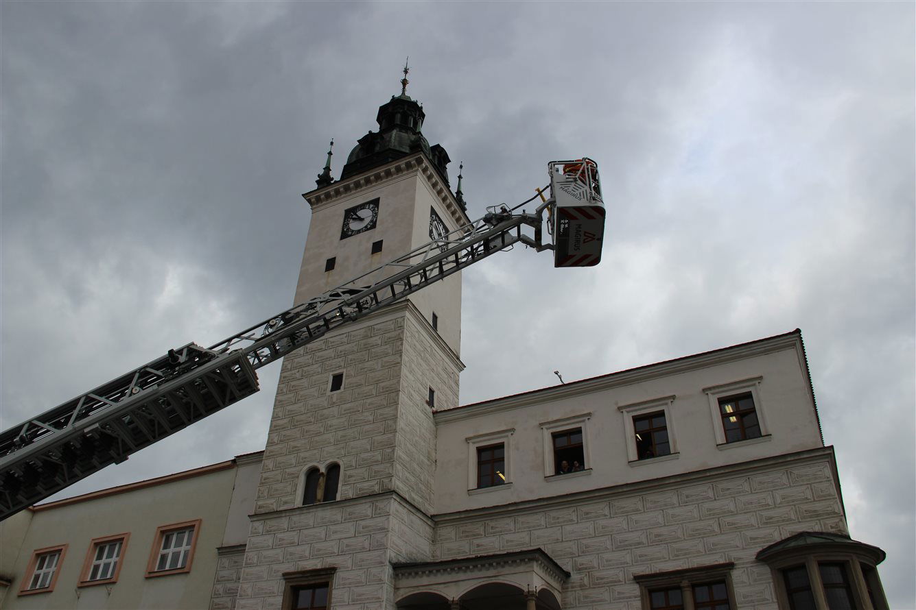 Ukázka těžké techniky