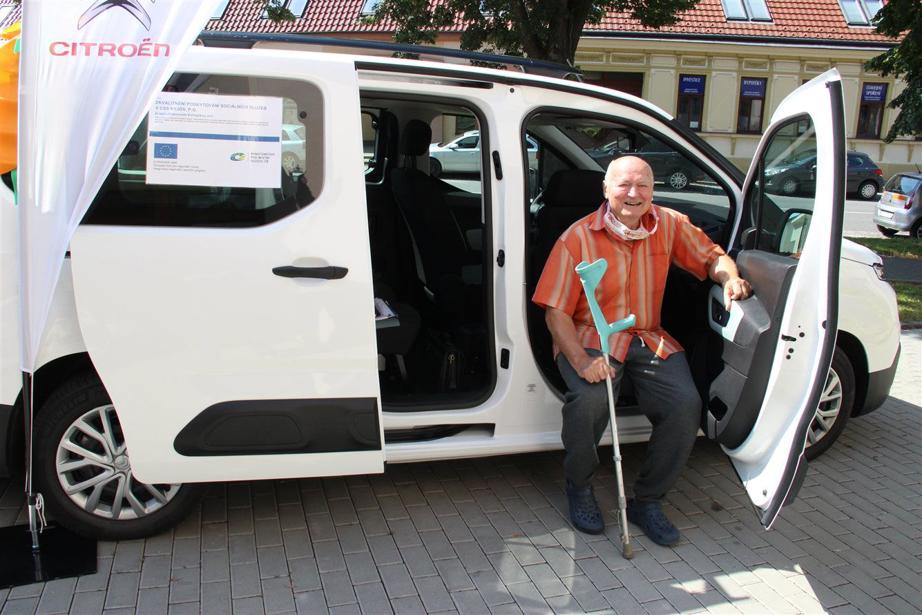 Nový vůz pro hendikepované lidi