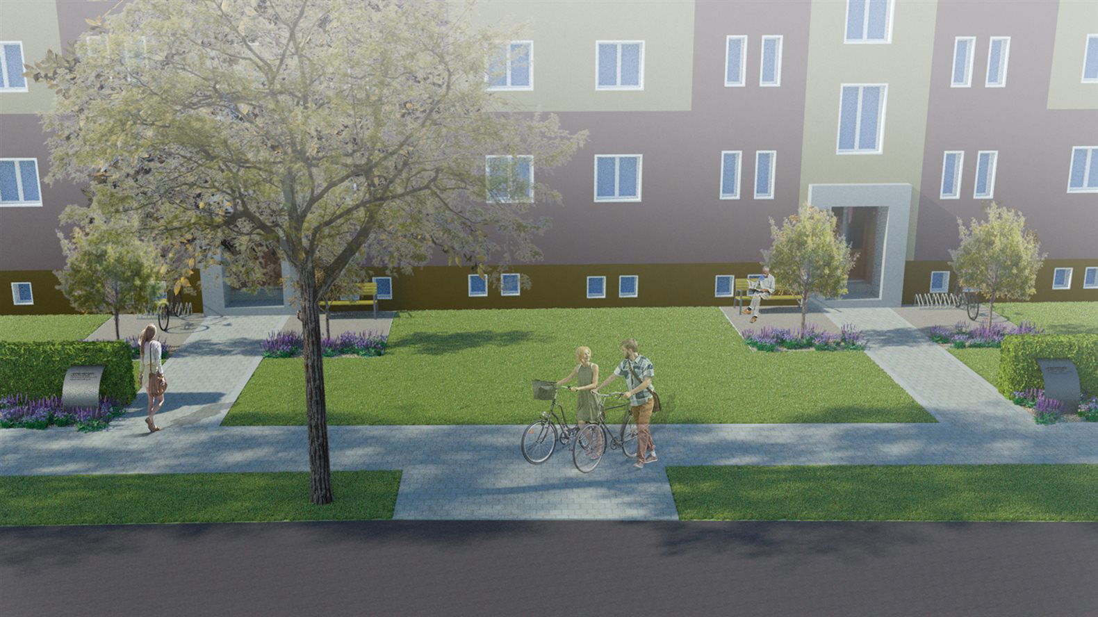 Vizualizace projektu Lipová ratolest