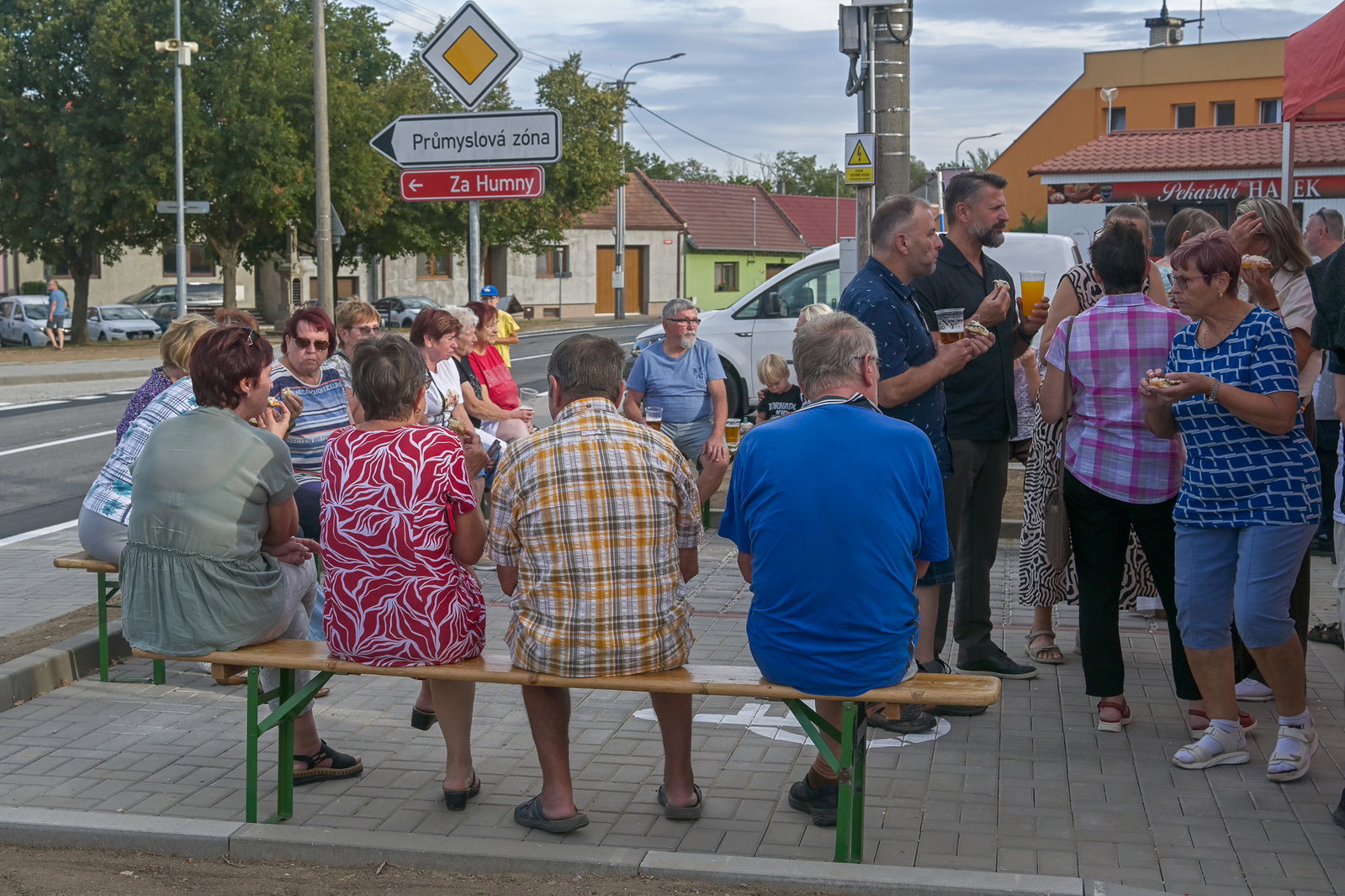 Slavnostní otevření revitalizovaného prostoru před Otínem