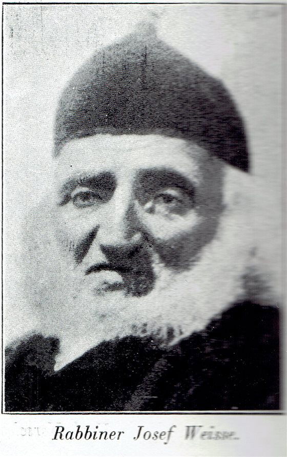 Rabbiner Josef Weisse