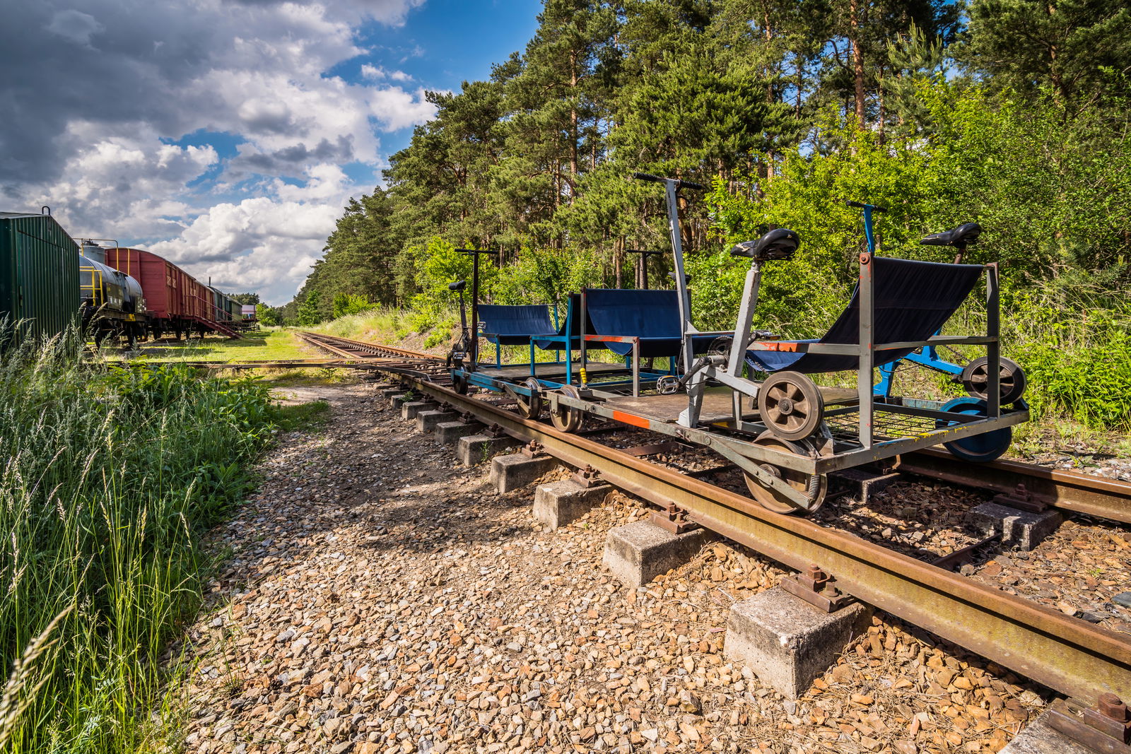 Šlapací drezíny v Ratíškovicích