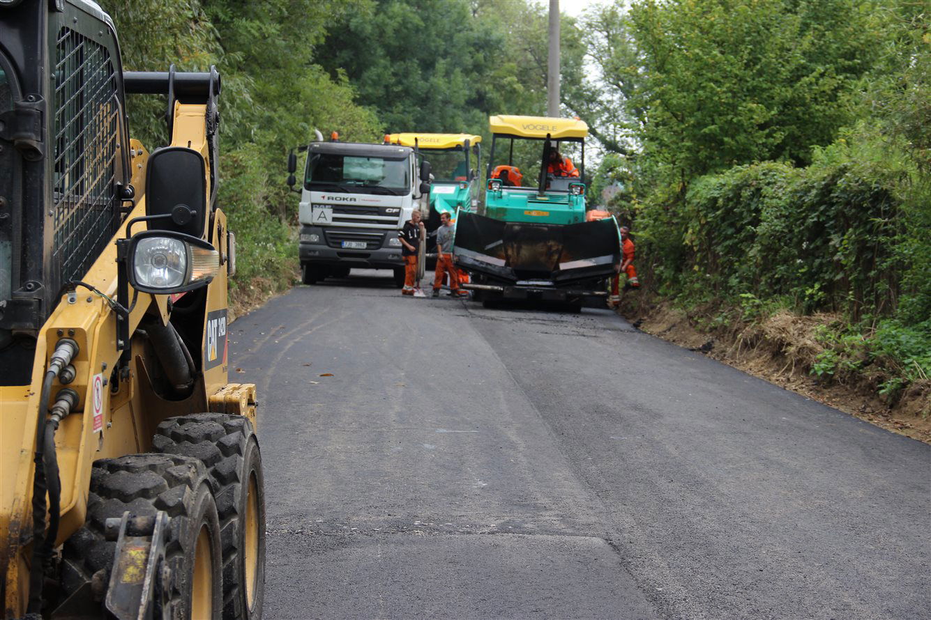 Úprava boršovské cyklostezky