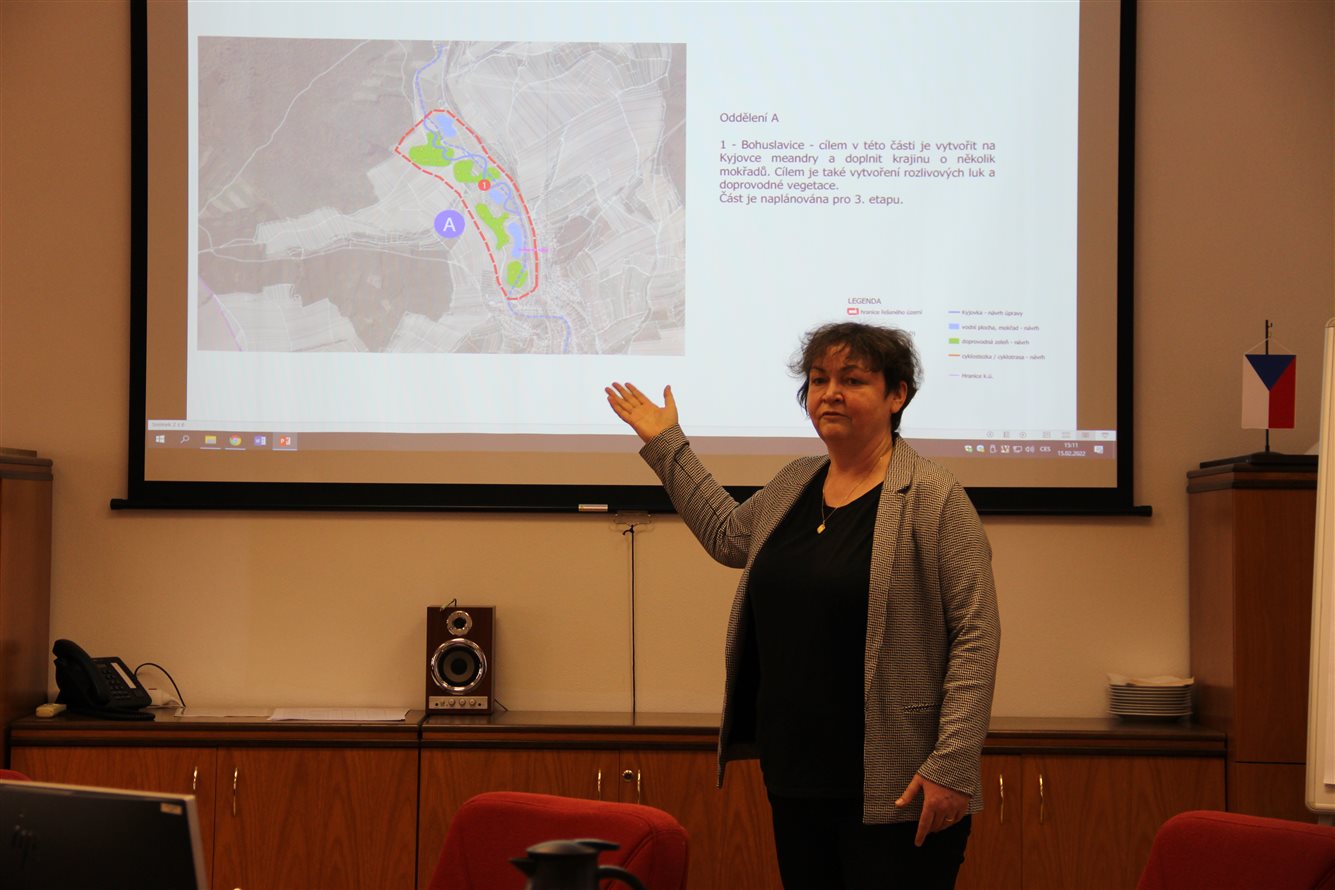 Projekt protipovodňového opatření na říčce Kyjovce