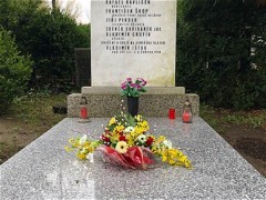 Památník na kyjovském hřbitově