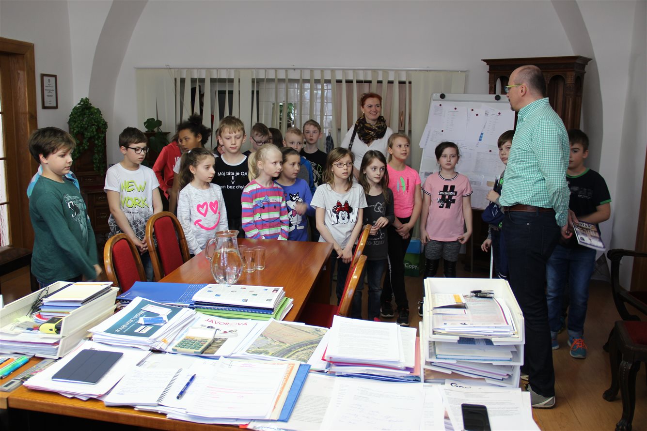 V kanceláři radnice