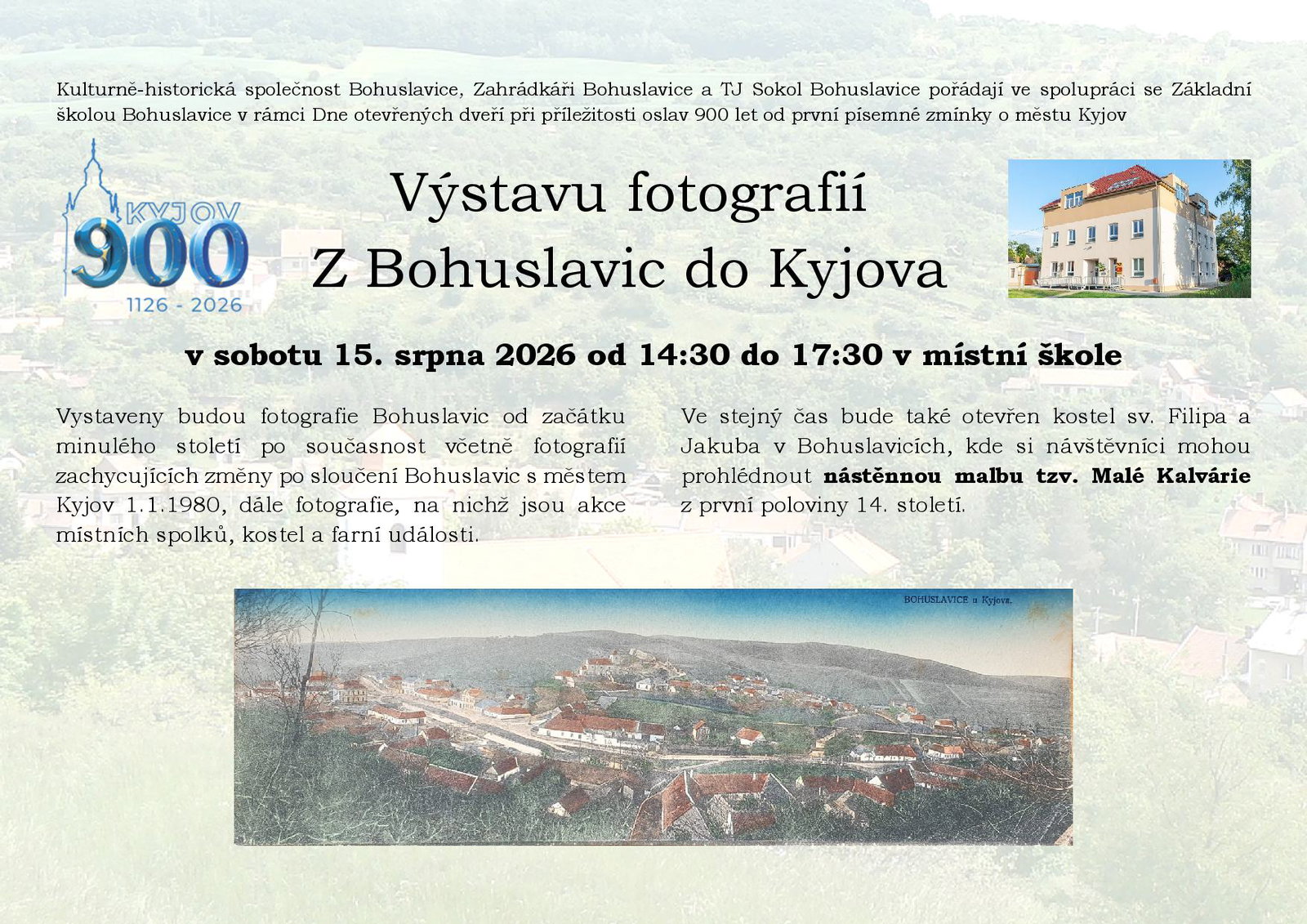 Plakát 15.8. škola
