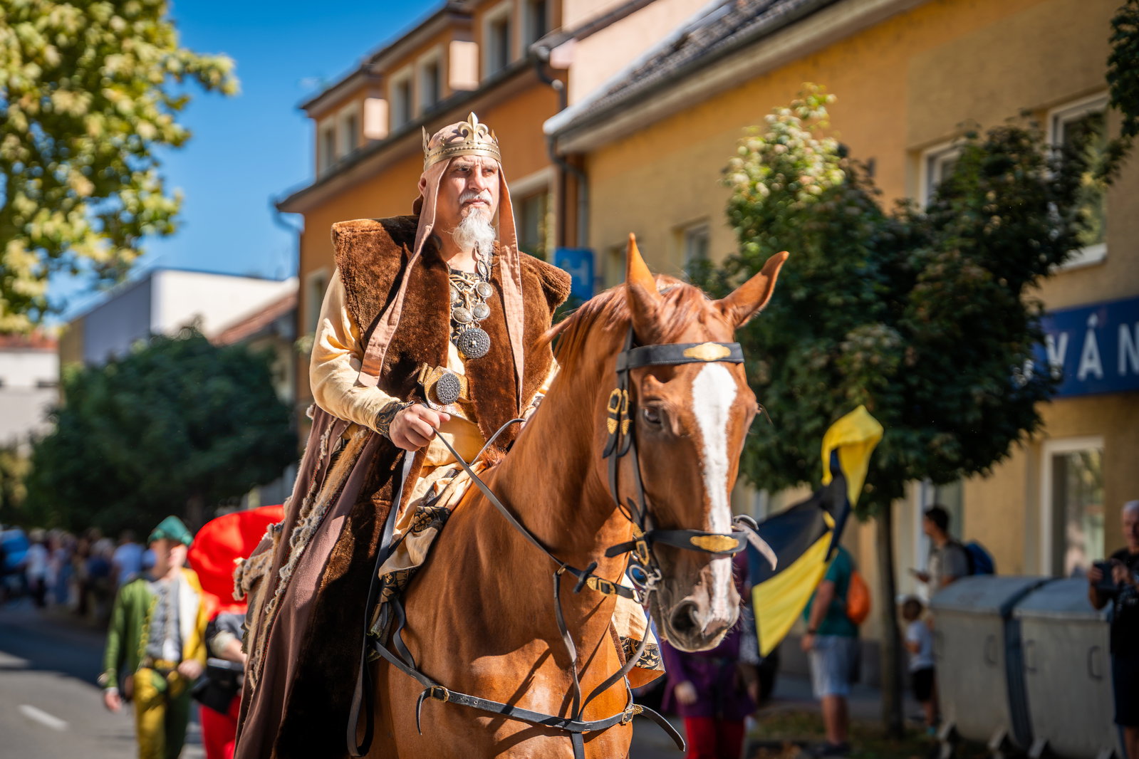 Slavnostní průvod 900 letům města Kyjova