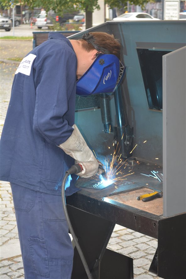 Ukázka svařování