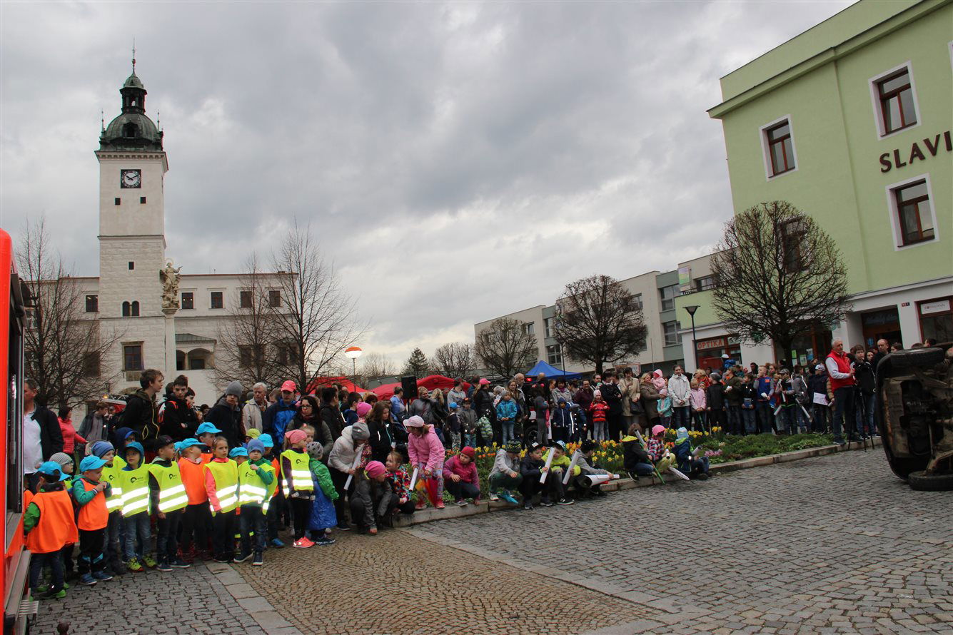 Návštěvníci akce