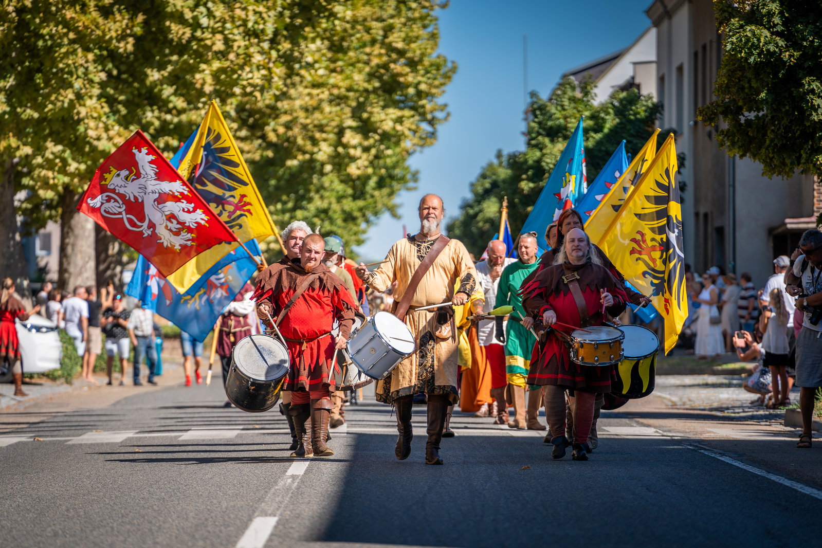 Slavnostní průvod 900 letům města Kyjova