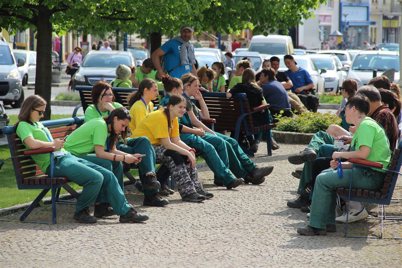 Studenti ze zahradnických škol