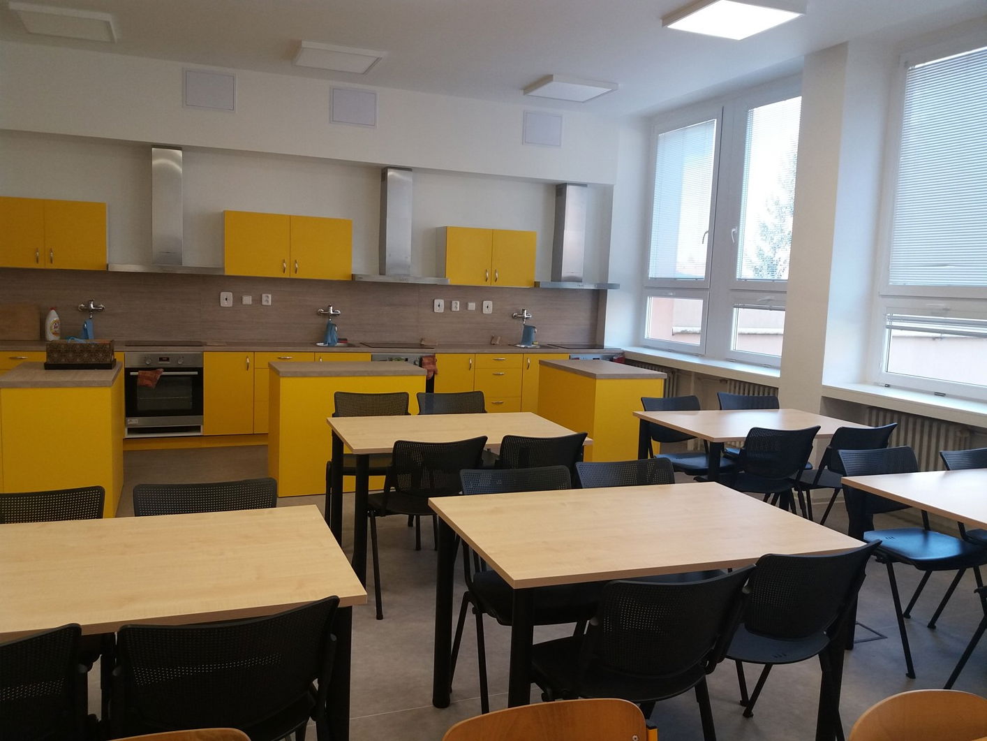 Rekonstrukce na základní škole Dr. Joklíka