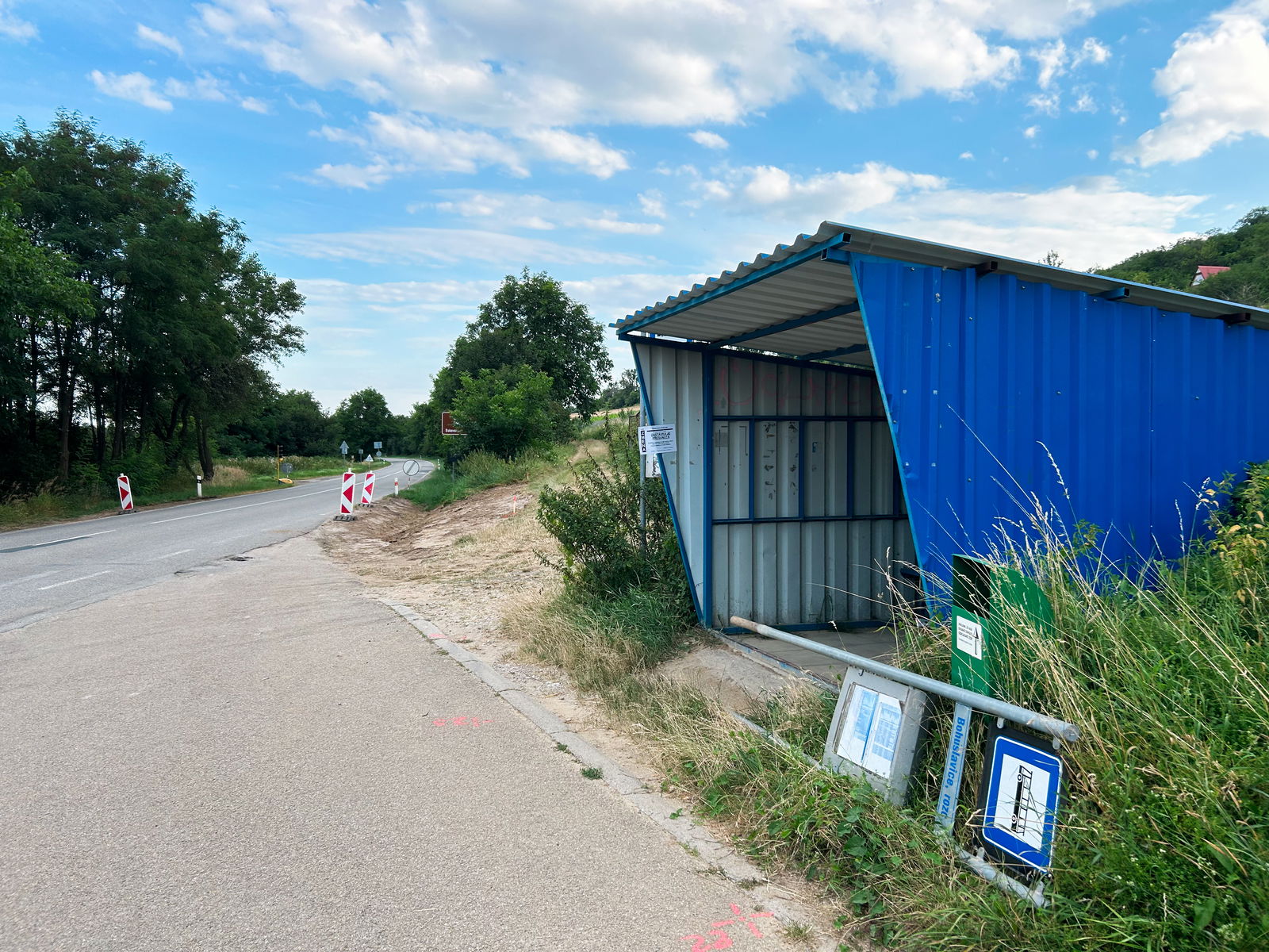 Bohuslavice - zastávka