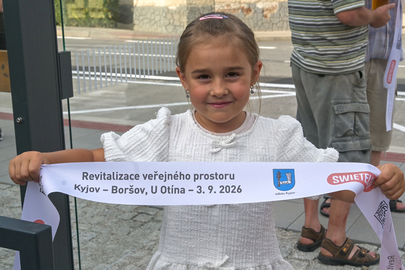 Slavnostní otevření revitalizovaného prostoru před Otínem