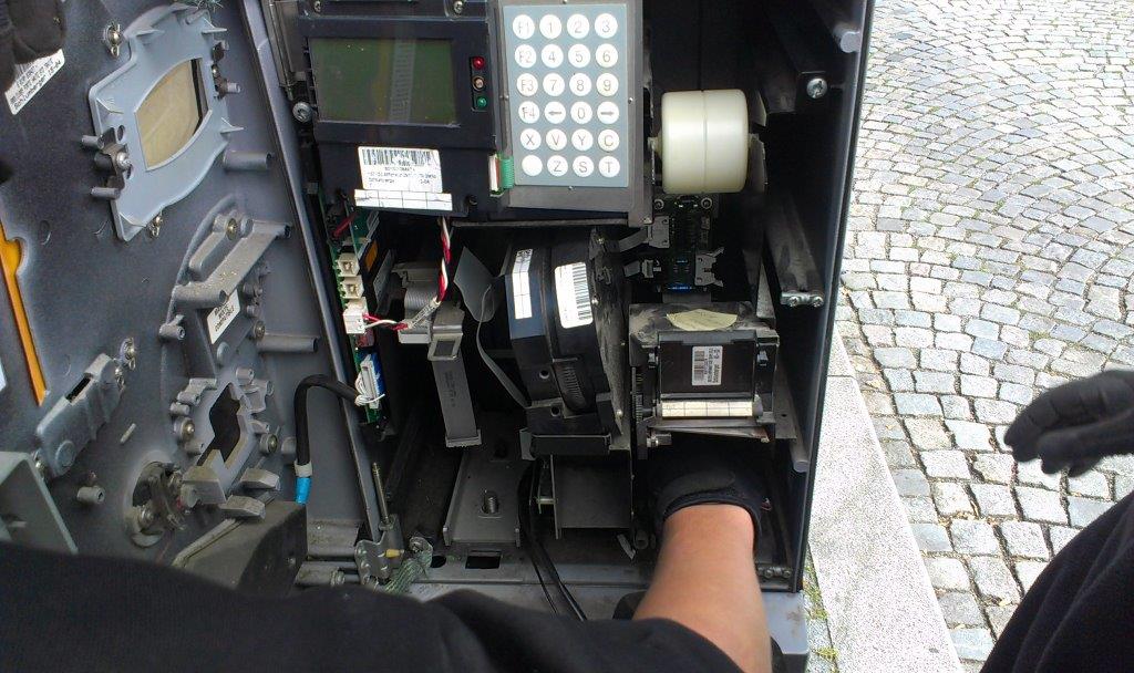 Odpojení parkovacího automatu