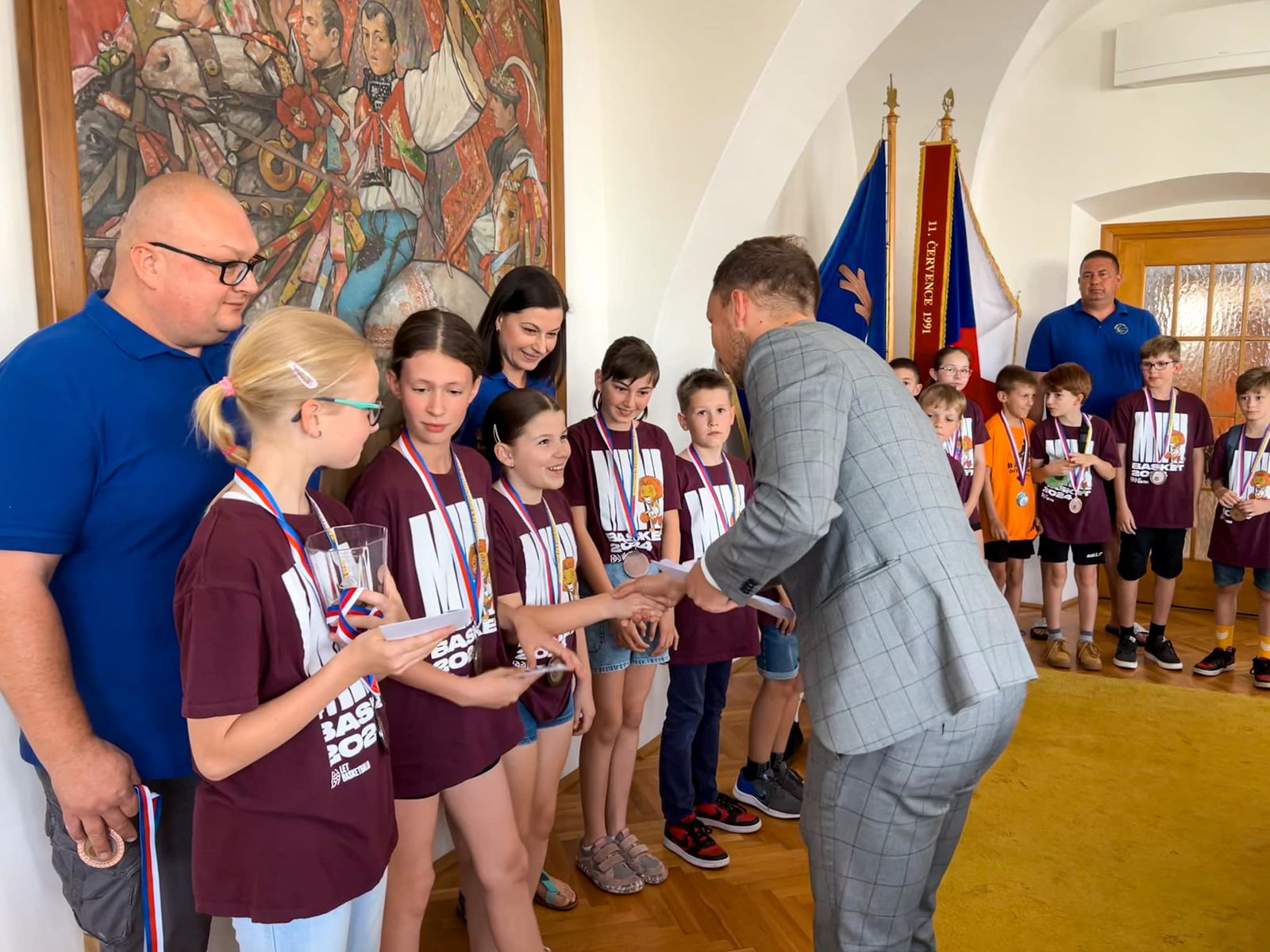 Basketbalisté na radnici