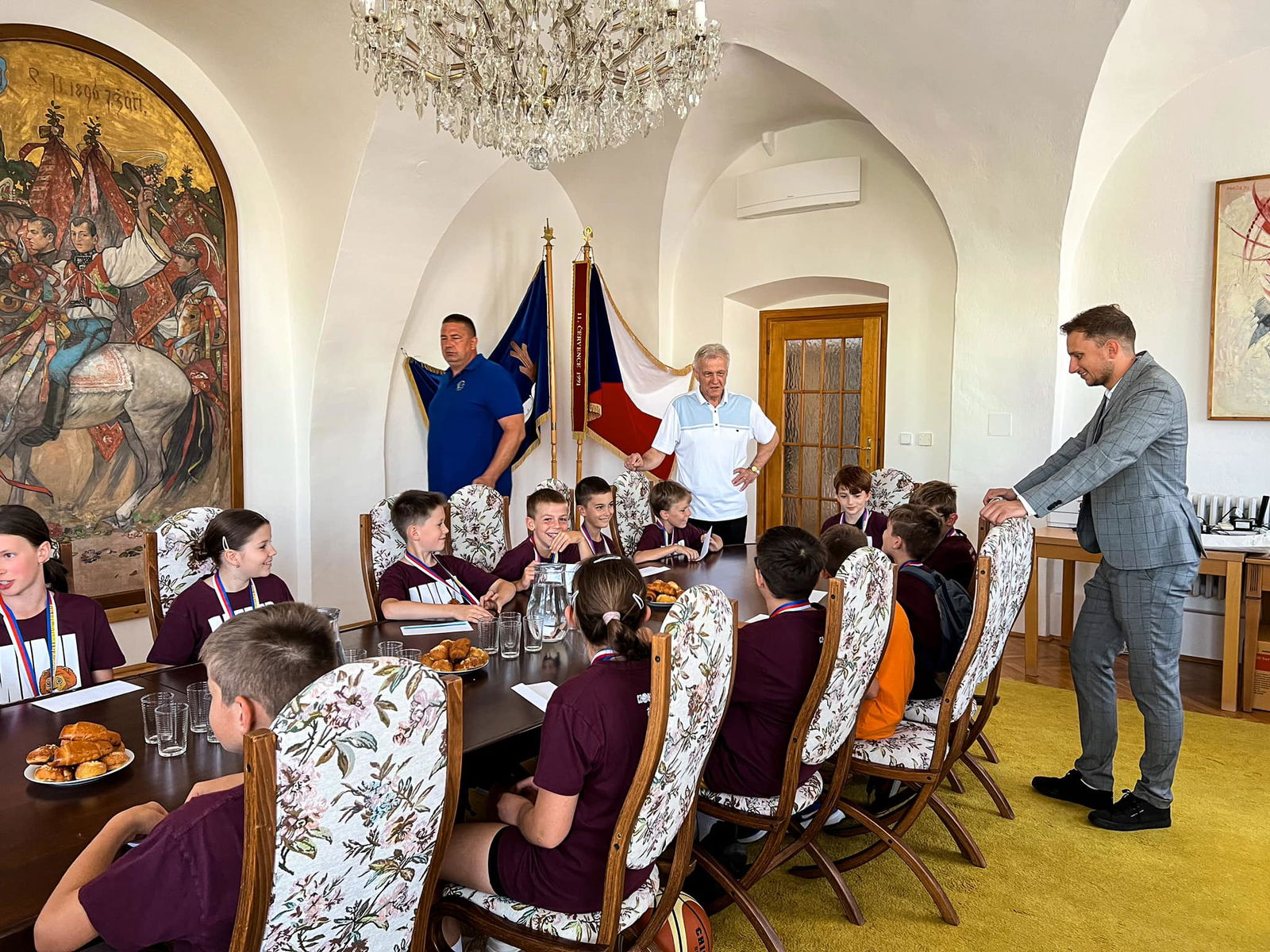 Basketbalisté na radnici