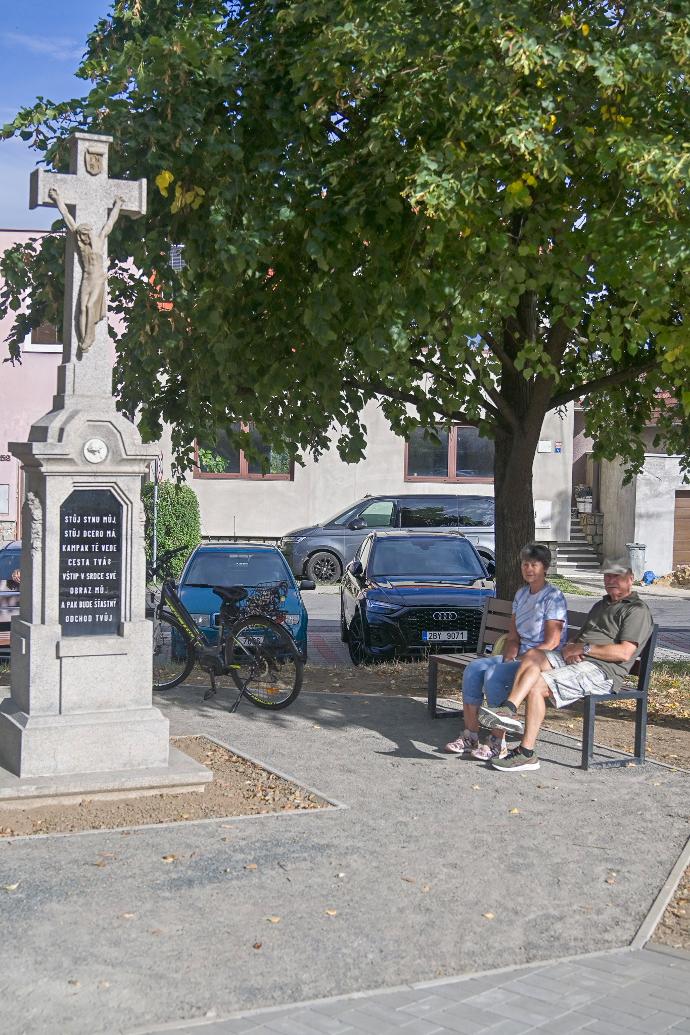 Slavnostní otevření revitalizovaného prostoru před Otínem