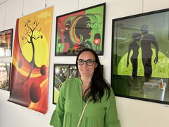 Autorka obrazů Markéta Evjáková.